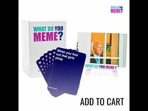 what do you meme? adult party game